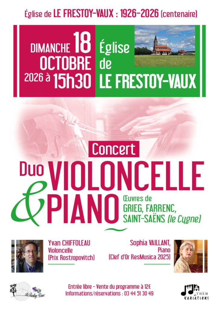 concert Yvan Chiffoleau Sophia Vaillant